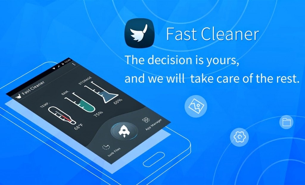 تطبيق Fast Clean تسريع وحذف الملفات الغير مرغوب فيها على الاندرويد