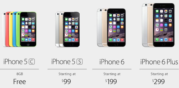 ابل تخفض سعر الايفون القديم بعد الاعلان عن iphone 6