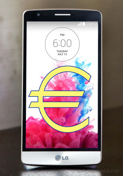 هاتف lg g3 s فى اوروبا بسعر 349 €