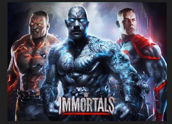 لعبة المصارعة WWE Immortals للأندرويد مجاناً