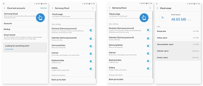 ما هي خدمة Samsung Cloud