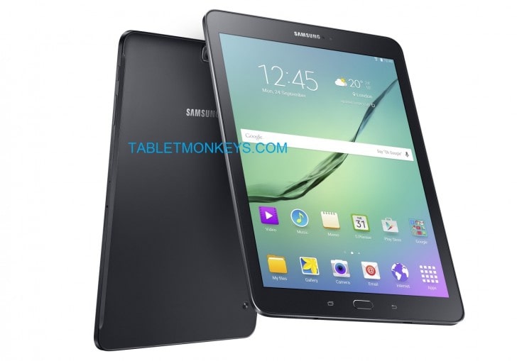 تسريب مواصفات وصور الجهاز اللوحى Galaxy Tab S2