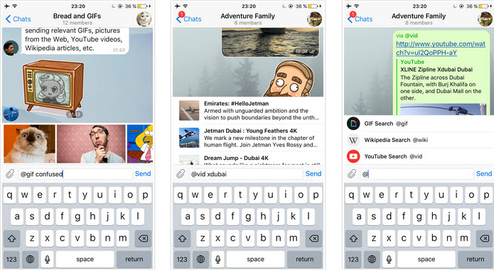 تحديث تطبيق تلغرام يجلب ميزة تحميل صور GIF أسرع