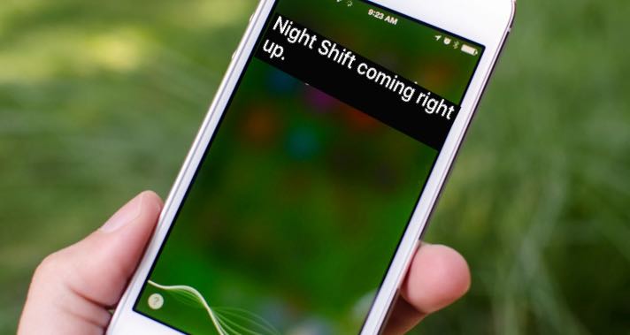 تفعيل ميزة “Night shift” مع نمط الطاقة المنخفضة عن طريق Siri