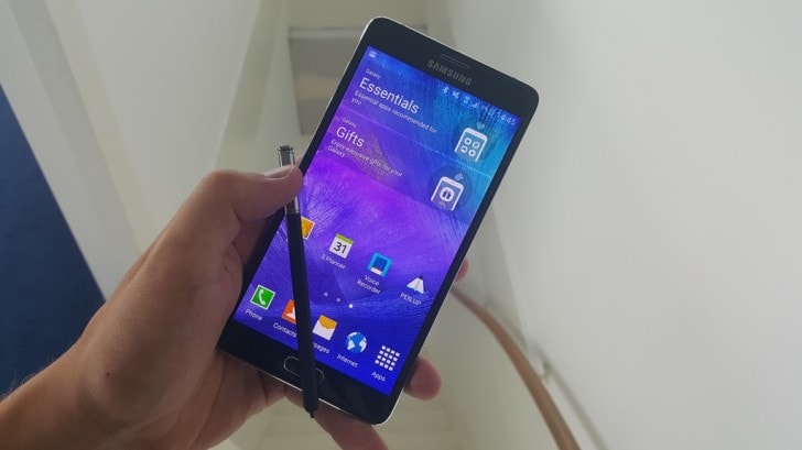 Galaxy Note 5 يحمل 4 جيجا بايت من ذاكرة الوصول العشوائى