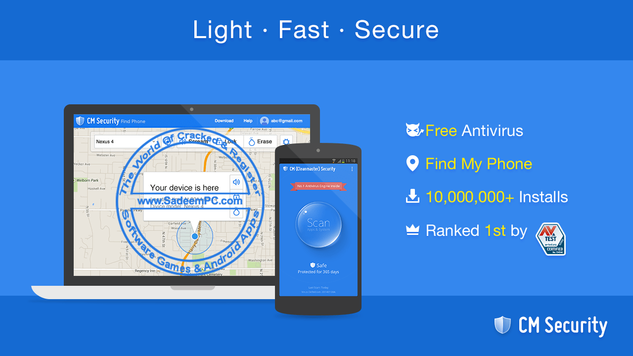 افضل برنامج قفل التطبيقات للاندرويد CM Security