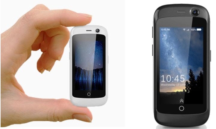 هاتف جيلى Jelly : أصغر هاتف فى العالم يدعم شبكة الجيل الرابع وبطارية تصل إلى 7 أيام