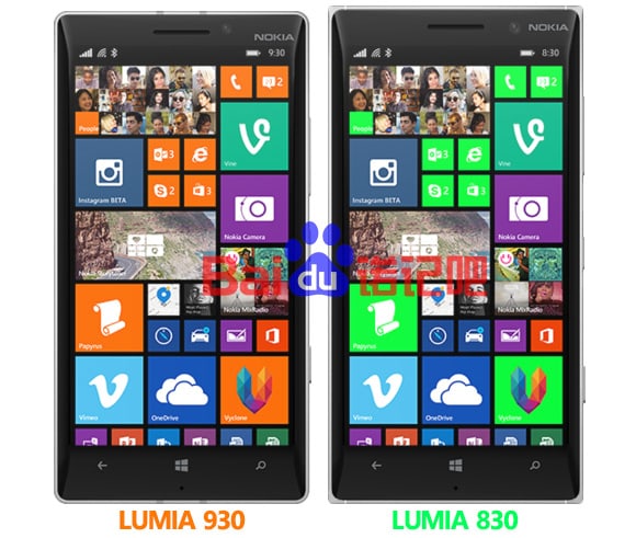 تقرير يقارن بين نوكيا لوميا 830 ونوكيا Lumia 930