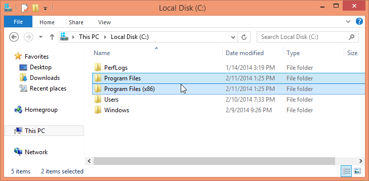 ما هو الفرق بين Program Files و Program Files x86