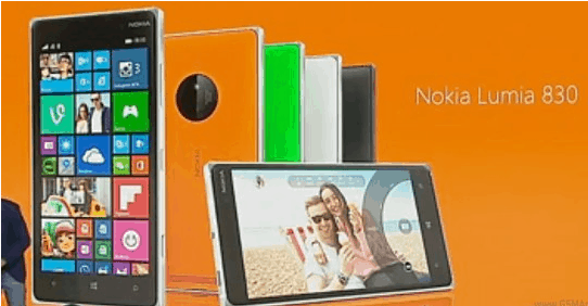 nokia lumia 830 يحمل كاميرا بتقنية pureview