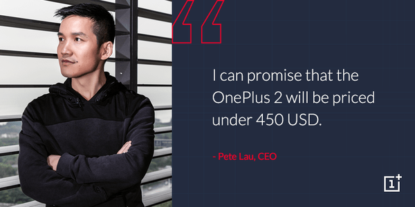 OnePlus 2 سعر اقل من 450 دولار امريكى