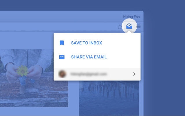 حفظ الروابط فى متصفح جوجل كروم داخل خدمة Inbox