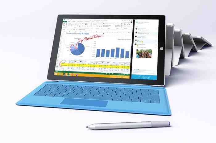 نسخة جديدة من جهاز سيرفس برو 3 بمعالج Core i7 وسعر 1299 دولار