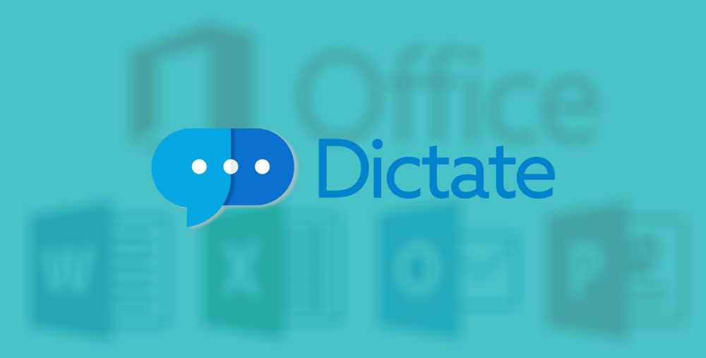 شرح اداة مايكروسوفت Dictate لتحويل الكلام الى نص مكتوب للأوفيس