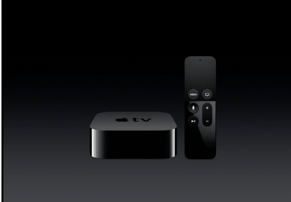 الاعلان عن apple tv مع ريموت يعمل باللمس