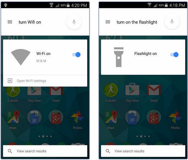 الاوامر الصوتية للاندرويد