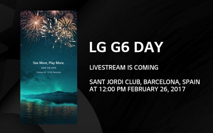 مشاهدة بث مباشر لحدث الإعلان رسمياً عن LG G6