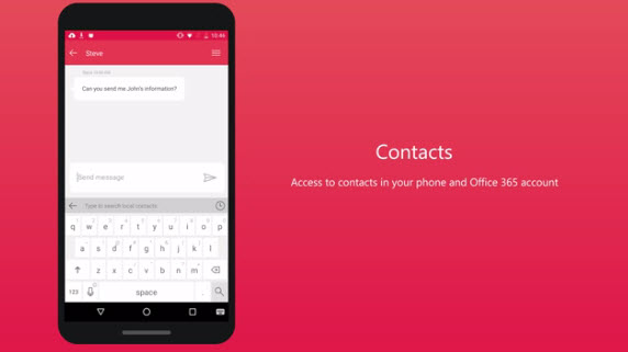 Hub Keyboard تطبيق لوحة المفاتيح للاندرويد من مايكروسوفت