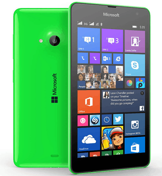 لوميا 535 بشريحتين - مميزات وعيوب