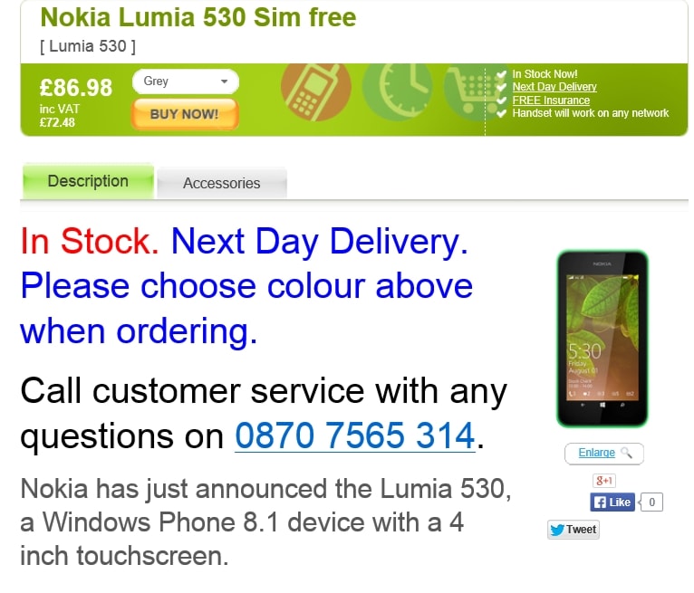 اخبار جديدة عن سعر ومواصفات نوكيا لوميا lumia 530