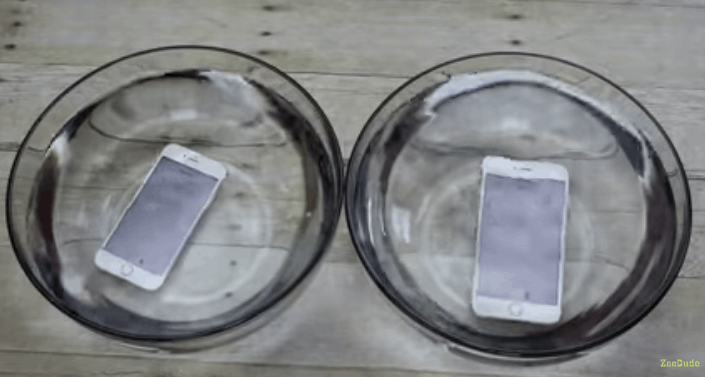 بالفيديو : iPhone 6s  و iPhone s6 Plus فى الماء لمدة ساعة كاملة