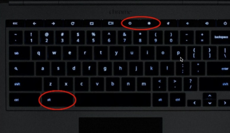 ضوء لوحة المفاتيح 