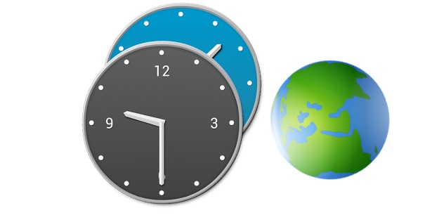 معرفة الوقت في جميع دول العالم بدون برامج  " Time zone converter "
