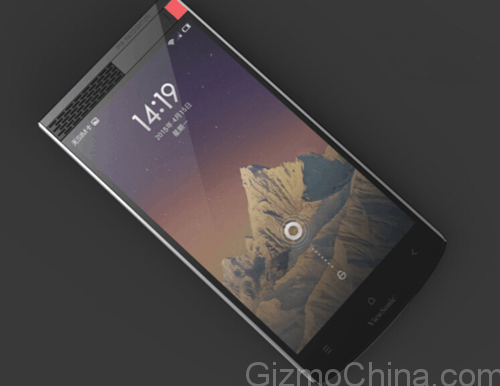 اول هاتف قارئ بصمة العين ViewSonic V55