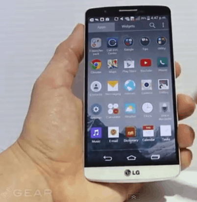نظرة سريعة على lg g3 [ يوتيوب ]