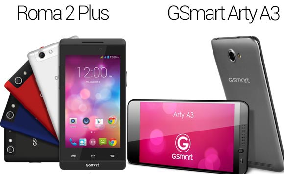 مواصفات هاتف Roma R2 Plus و GSmart Arty A3 { تسريبات }