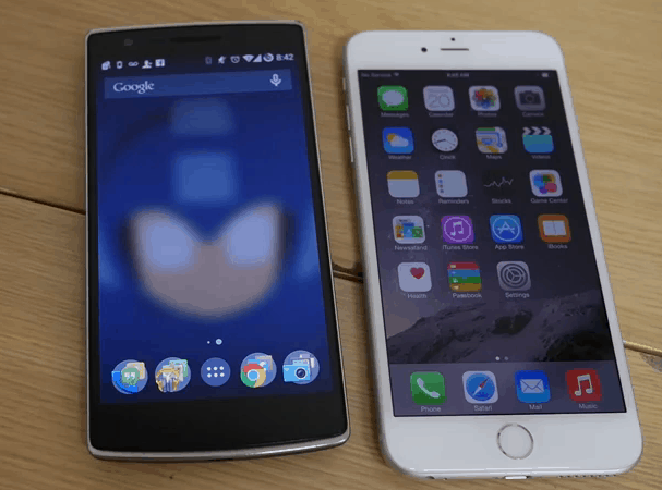 مقارنة بين ايفون 6 بلس و ون بلس ون - iPhone 6 Plus vs OnePlus One