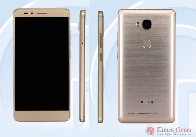 هاتف Honor KIW-AL20 يظهر مع شاشة 5.5 بوصة, 3 جيجابايت رام