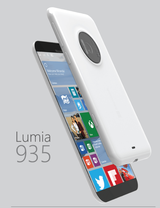 لوميا 935 - lumia 935 كاميرا 31MP وشاشة HD