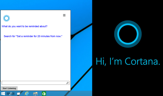 تفعيل المساعد الشخصى Cortana فى ويندوز 10 الجديد