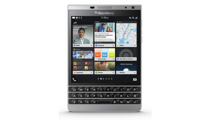 بلاك بيرى Passport Silver Edition يصل متجر الامازون بسعر 549 $