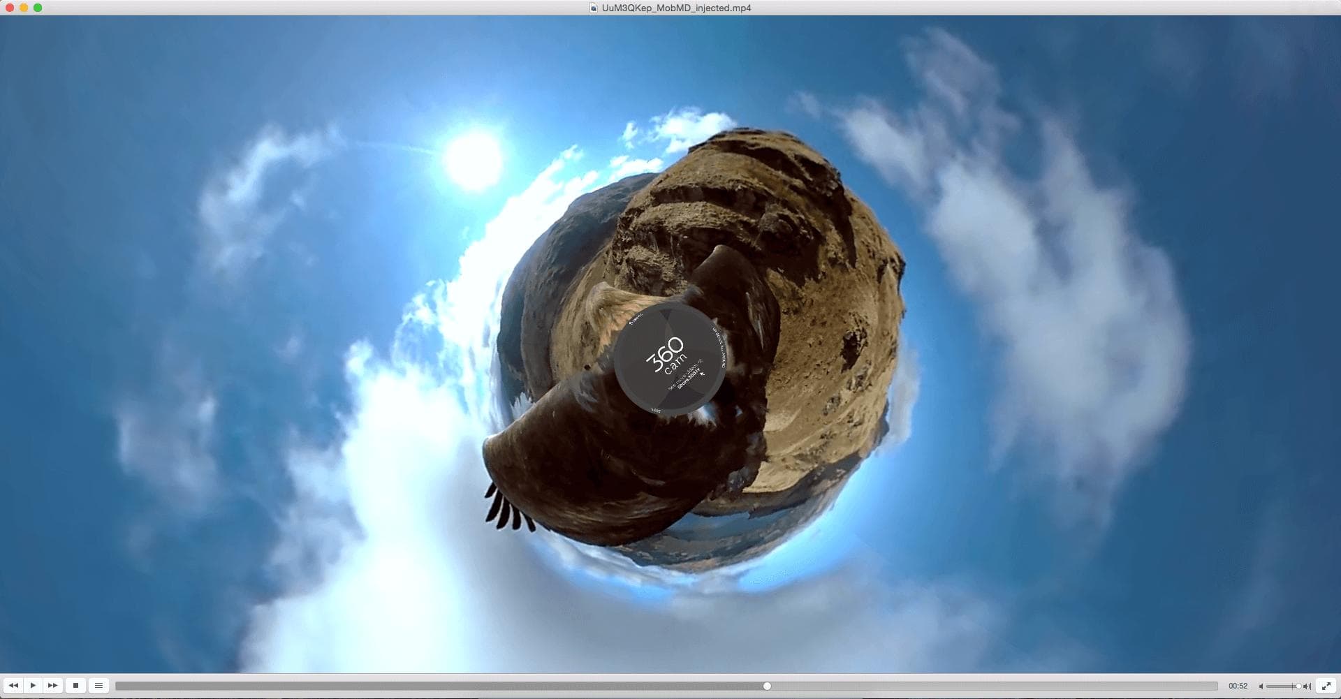 تشغيل فيديو 360 درجة علي VLC للكمبيوتر