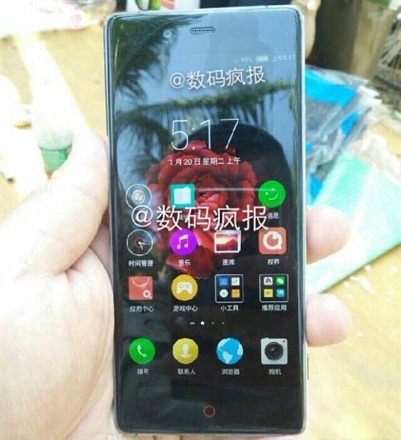 ZTE Nubia Z9 لمحة عن تصميم الهاتف