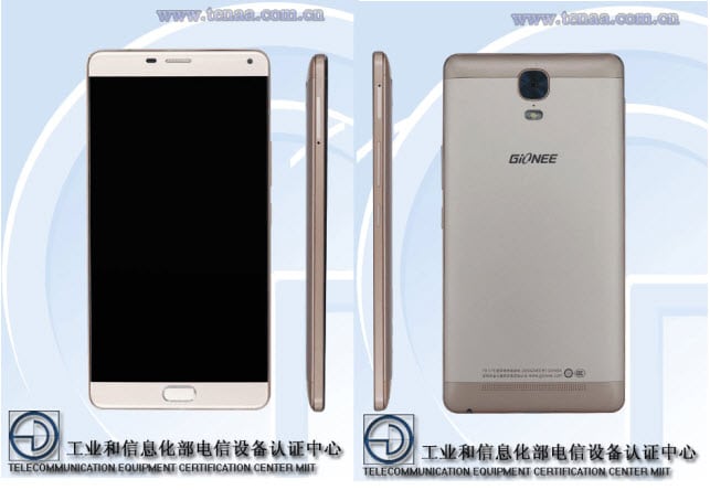 هاتف Gionee GN8001 شاشة 6 بوصة و 3 جيجابايت رام