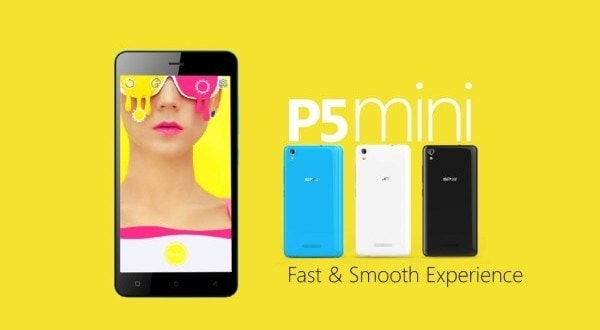 الأعلان رسمياً عن مواصفات هاتف جيوني بى 5 مينى  " P5 mini "