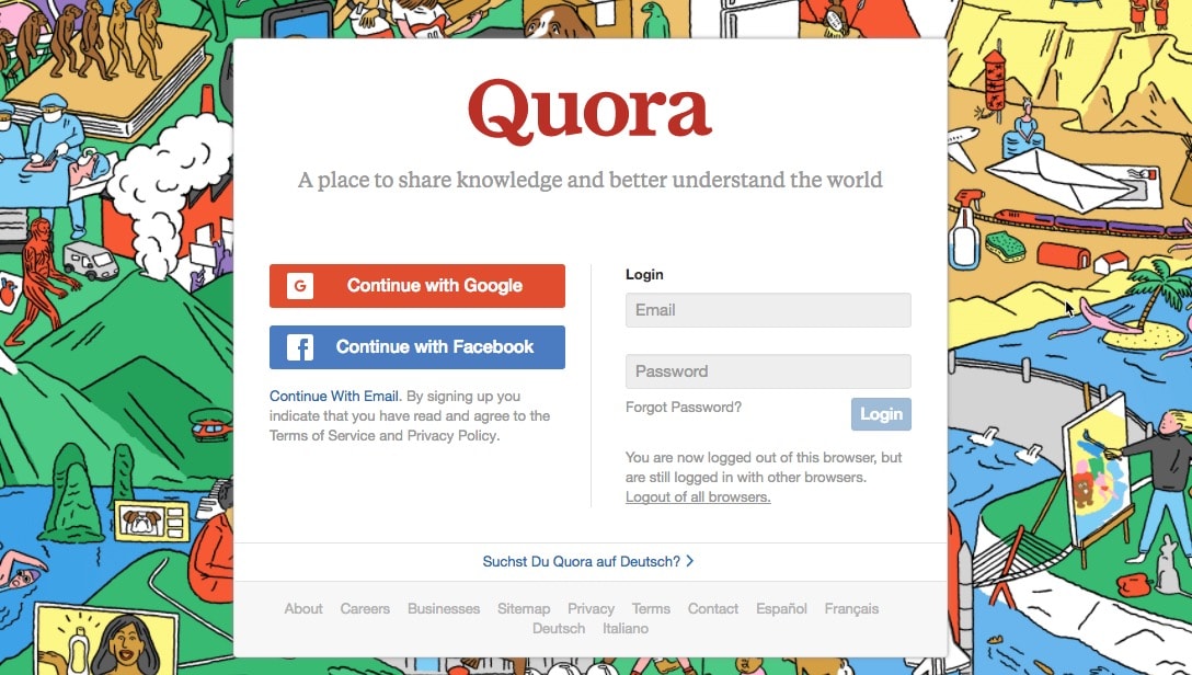 ما هو موقع quora