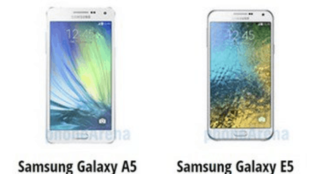 مقارنة بين Galaxy E5 و Galaxy A5