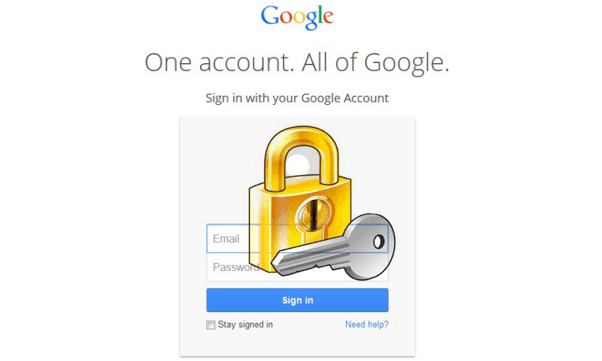 حماية باسورد حساب جوجل