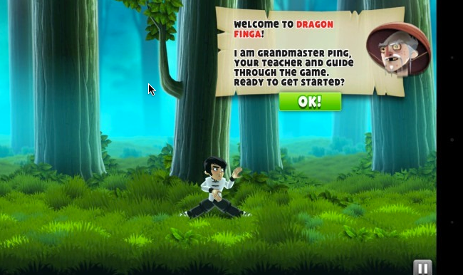 لعبة اكشن للاندرويد Dragon Finga لعبة حركة لاجهزة اندرويد مجانا