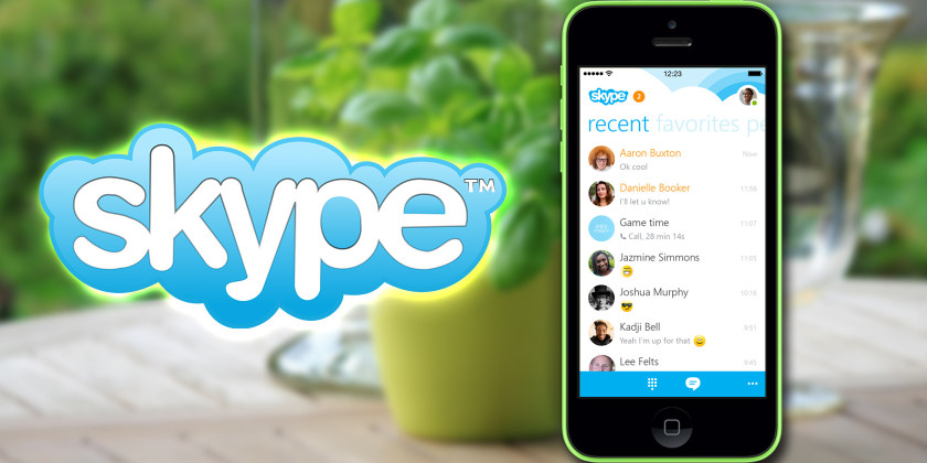 Skype5 مميزات سكايب الجديد الرسائل الصوتيه, رسائل فيديو في الايفون