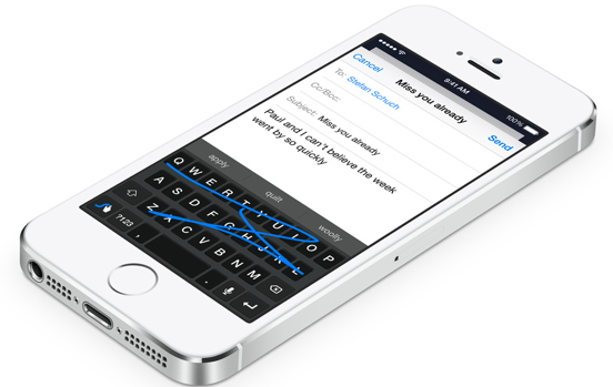 اضافة لوحة مفاتيح جديده للايفون iOS 8